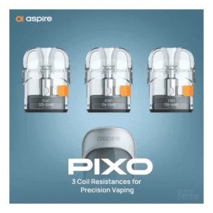 ASPIRE PIXO霧克斯 空煙彈Cartridge｜卓越設計，極致體驗空倉