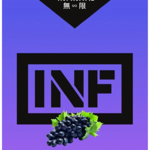 INF無限電子菸霧化彈 ｜透明 獨立包裝｜通用1代煙彈｜多汁葡萄口味