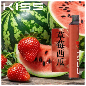 KISS凱斯電子煙6500口一次性拋棄式【草莓西瓜】